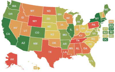 Beer per Hour: How Many Beer Could You Buy for an Hour of Minimum Wage Work? A Fixed Visualization by State